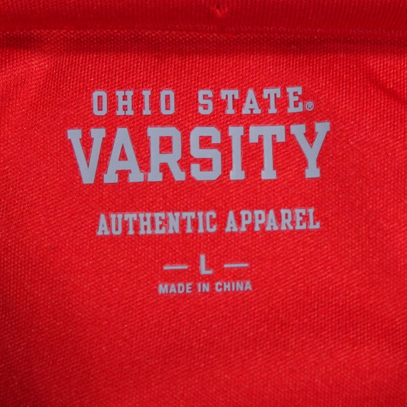 NCAA Ohio State University Athletic Polo Large - Picture 3 of 7